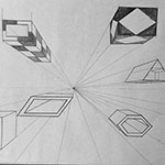 One-Point Perspective Drawing 1